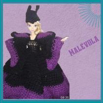 Boneca Barbie Fashion com vestido da bruxa