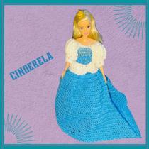 Boneca Barbie Fashion com vestido da Cinderela