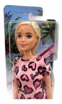 Boneca Barbie Fashion Com Vestido De Coração Mattel