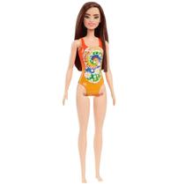 Boneca Barbie Fashion Roupa De Praia Mattel - DWJ99