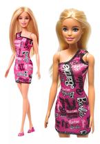 Boneca Barbie Fashion Vestido Colecionáveis Brinquedo Mattel