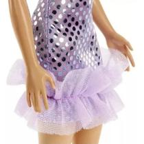 Boneca Barbie Fashion Vestido Glitter Mattel
