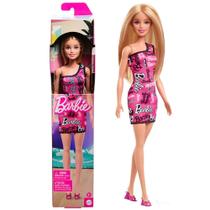 Boneca Barbie Fashion Vestido Rosa 30 Cm - Mattel