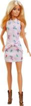 Boneca Barbie Fashionista 119 Vestido Rosa - Mattel