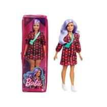 Boneca Barbie Fashionista 150 careca vestido florido mattel