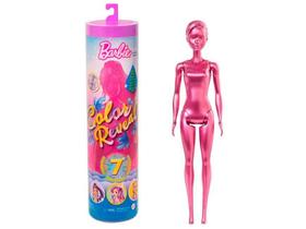 Boneca Barbie Fashionista Color Reveal Glitter - com Acessórios Mattel