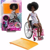 Boneca Barbie Fashionista com Cadeira De Rodas Boneca Barbie Fashionista com Cadeira De Rodas