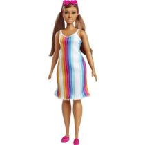 Boneca Barbie Fashionista Malibu Aniversário 50 Anos