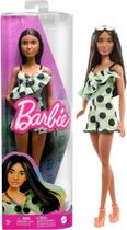 Boneca Barbie Fashionistas 200 Morena HPF76 - Mattel (38290)