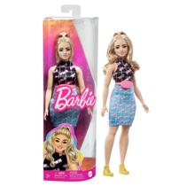 Boneca Barbie Fashionistas 202 Curvilínea com Cabelo Loiro