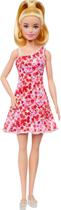 Boneca Barbie Fashionistas 205 Loira Vestido Floral - Mattel