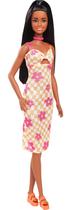 Boneca Barbie Fashionistas 233 - Vestido e Cabelo Pretos