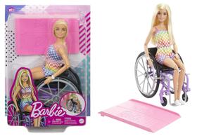 Boneca Barbie Fashionistas c/ Cadeira de Rodas 194 - Mattel
