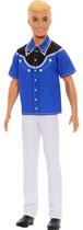 Boneca Barbie Fashionistas Ken 226 - Roupa Ocidental Boneca Barbie Fashionistas Ken 226 - Roupa Ocidental