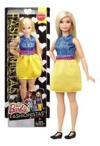 Boneca Barbie Fashionistas Loira Plus Size 22