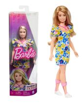 Boneca Barbie Fashionistas Loira Sindrome de Down 208 - Mattel Boneca Barbie Fashionistas Loira Sindrome de Down 208 - Mattel