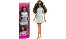 Boneca Barbie Fashionistas Negra Cabelo Ondulado HYT96 Mattel Boneca Barbie Fashionistas Negra Cabelo Ondulado HYT96 Mattel