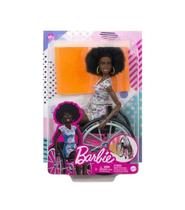 Boneca Barbie Fashionistas Negra Cadeira De Rodas - Mattel