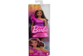 Boneca Barbie Fashionistas Vestido Rosa Brilhante HRH22 MATTEL