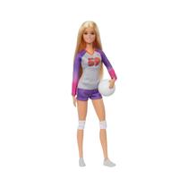 Boneca barbie feita para mexer profissões jogadora de vôlei - mattel hkt72/hkt71 Boneca barbie feita para mexer profissões jogadora de vôlei - mattel hkt72/hkt71