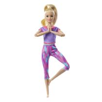 Boneca Barbie feita para se mover com 22 juntas flexíveis para crianças de 3 a 7 anos