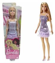 Boneca Barbie Glitter Loira Fashion Articulada Mattel Boneca Barbie Glitter Loira Fashion Articulada Mattel