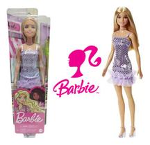 Boneca Barbie Glitter Loira Original Mattel