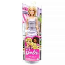 Boneca Barbie Glitz Loira Vestido Lilás Mattel