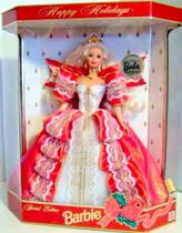 Boneca Barbie Happy Holidays 1997 Edição Especial Blonde Boneca Barbie Happy Holidays 1997 Edição Especial Blonde
