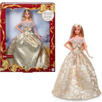 Boneca Barbie Holiday Loira Mattel JBH95