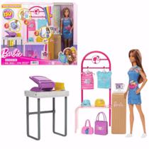 Boneca Barbie I Can Be Designer de Moda 5+ HKT78 Mattel
