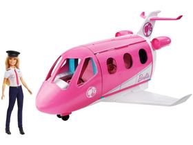 Boneca Barbie Jatinho de Aventuras com Acessórios - Mattel GJB33