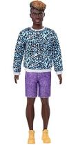 Boneca Barbie Ken Fashionistas - Dreads Esco... - Brinquedo para Crianças 3-8 Anos