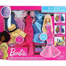 Boneca Barbie Kit de Design de Moda com Roupas - Aprenda Seja uma Estilista