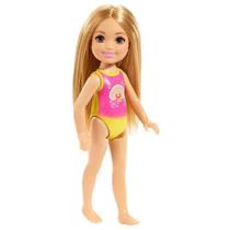 Boneca Barbie Loira Club Chelsea Praia Maio Da Mattel Gln70