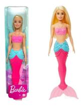 Boneca Barbie Loira Dreamtopia Sereia Cauda Pink Rosa - Mattel