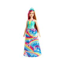 Boneca Barbie Loira e Morena Dreamtopia Princesas Mattel