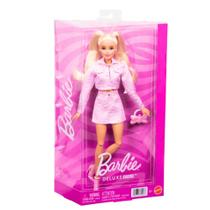 Boneca Barbie Loira Fashion Deluxe Style Jacket Conjunto Rosa HYV24 JJN69 - Mattel Boneca Barbie Loira Fashion Deluxe Style Jacket Conjunto Rosa HYV24 JJN69 - Mattel