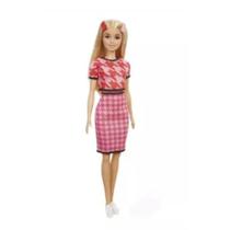 Boneca Barbie Loira Fashionista Com Presilhas No Cabelo