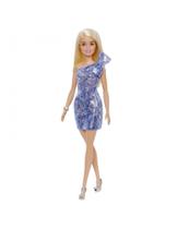 Boneca Barbie Loira Vestido Glitter - Mattel T7580 Boneca Barbie Loira Vestido Glitter - Mattel T7580