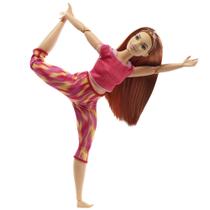 Boneca Barbie Made to Move Curvy Ruiva Feita pra Mexer