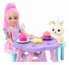 Boneca Barbie Magic Touch Conjunto De Jogos Chelsea E Pegasus Mattel