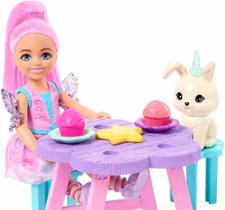 Boneca Barbie Magic Touch Conjunto De Jogos Chelsea E Pegasus Mattel