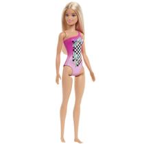 Boneca Barbie - Maiô Rosa Florido - Fashion and Beauty - Mattel