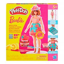 Boneca Barbie Massinha Play-Doh Florais e Franjas G1360 - Hasbro