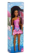 Boneca Barbie Mattel HXX49 Praia Maiô Roxo Tropical Boneca Barbie Mattel HXX49 Praia Maiô Roxo Tropical