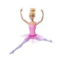 Boneca Barbie Mattel Profissões Bailarina Loira Roupa Rosa Boneca Barbie Mattel Profissões Bailarina Loira Roupa Rosa