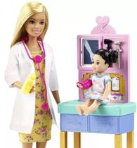 Boneca Barbie Médica Pediatra C/ Acessórios DHB63/GTN51 - Mattel