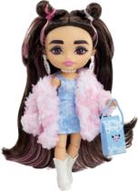 Boneca Barbie Mini Divertida, Cabelo Moreno, Estilo Único