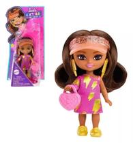 Boneca Barbie Mini Extra Com Acessórios Mattel - HLN44